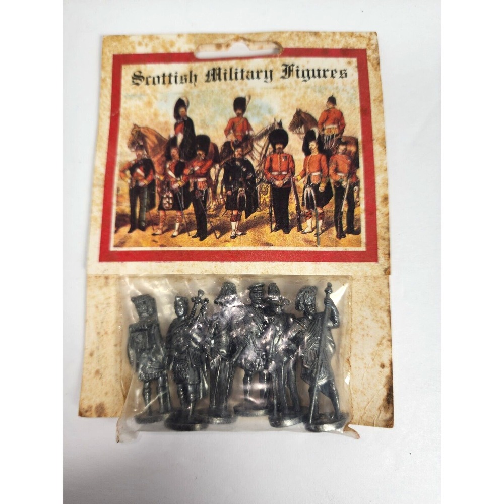 Die-cast Zinc Alloy Scottish Military Figures Winter Reproductions‎ UK